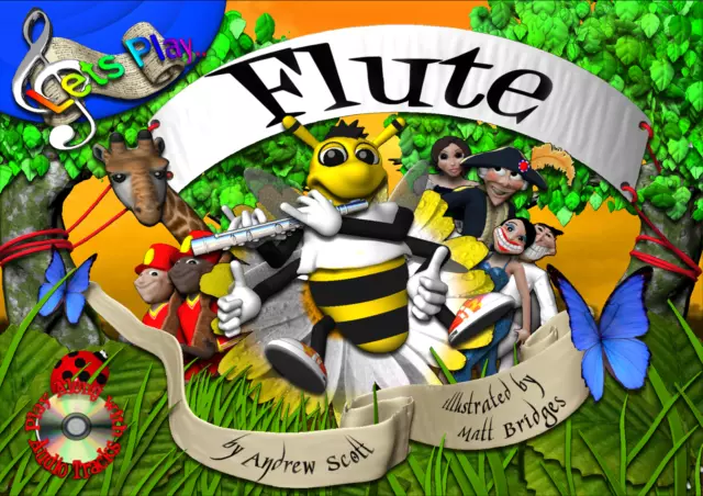 Learn  How to Play the Flute - Children's Method - Book & CD