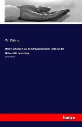 Untersuchungen aus dem Physiologischen Institute der Universität Heidelberg 3393
