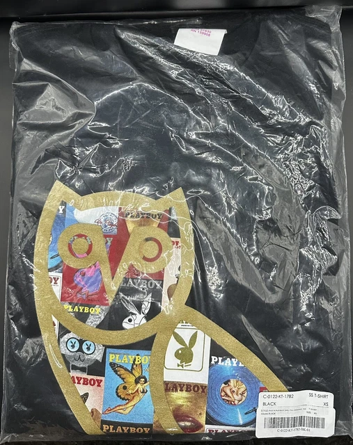 Men's October's Very Own - OVO X Playboy OG Owl Magazine T Shirt - Size: XS NEW