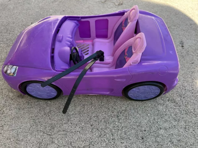 Mattel Barbie Doll So In Style S.I.S. Purple Glam Convertible Car