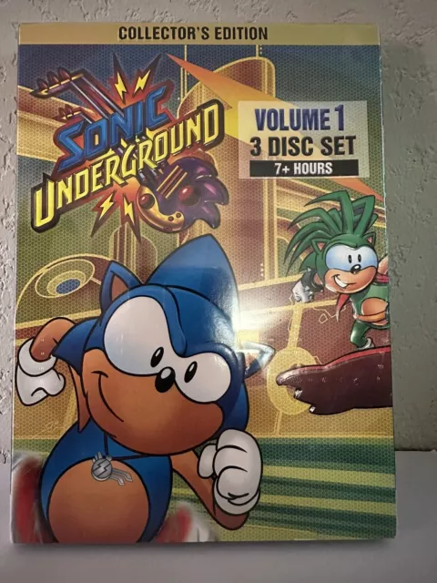 Sonic Underground Dr Robotniks Revenge DVD Kids Family Movie 843501000021