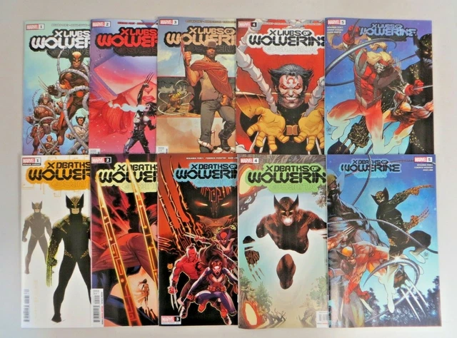 X Lives and X Deaths of Wolverine #1-5 VF/NM 2 Full Sets Ben Percy Marvel X-Men