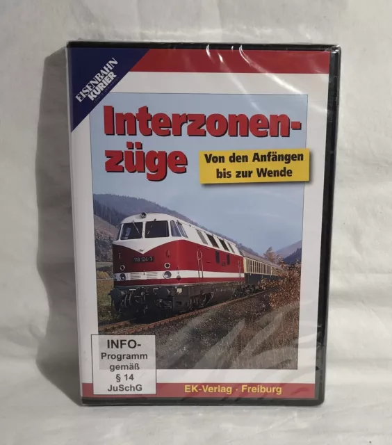 DVD Eisenbahn Kurier 8243 "Interzonenzüge" original eingeschweißt wie Neu