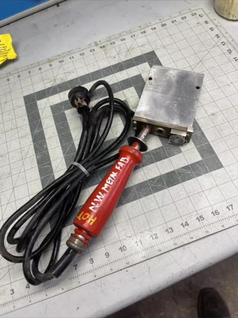 McElroy MMI-214501 Pipe Fusion Iron Plate Heater 800W 120VAC (trz27