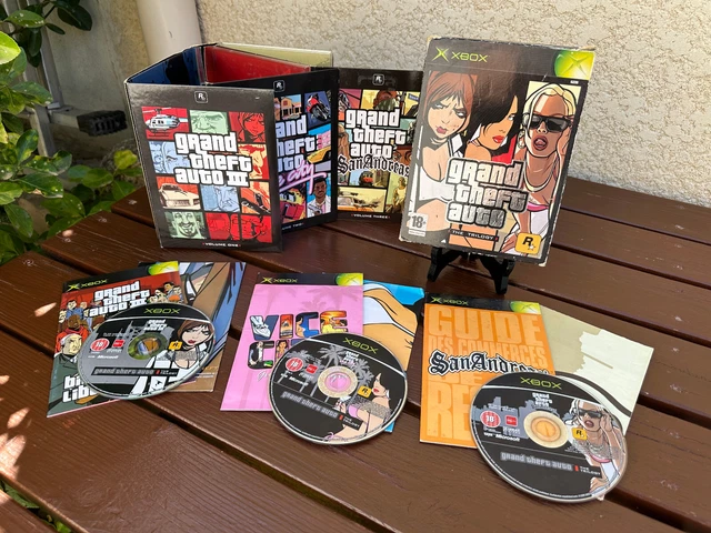 GRAND THEFT AUTO The Trilogy XBOX - GTA Trilogy EUR 39,00 - PicClick FR