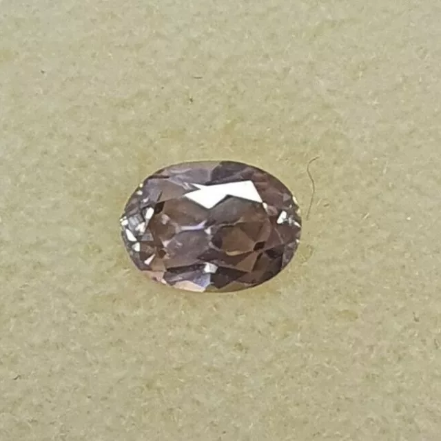 Natural earth-mined soft pink zircon gemstone...2.12 carat