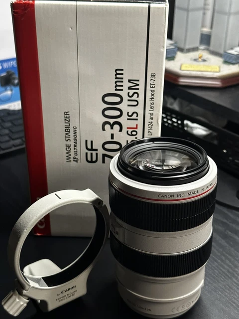 NEAR MINT - Canon EF 70-300mm F/4.5-5.6 L IS USM Telephoto Lens USA seller