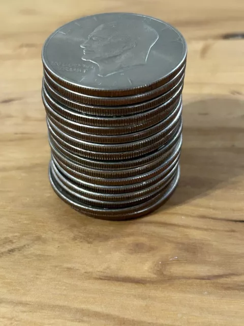 eisenhower silver dollar lot (16)