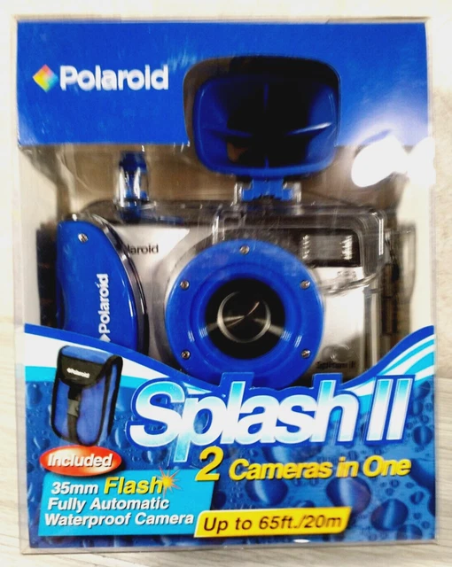 Appareil Photo Argentique Polaroid Splash 2 – Etanche Et Point & Shoot – Occasion