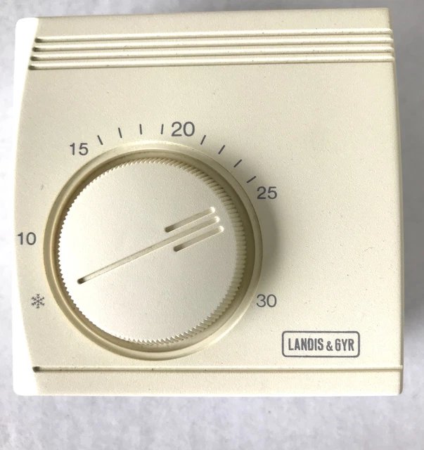 LANDIS u0026 GYR Room Thermostat Rad1.N £10.00 - PicClick UK