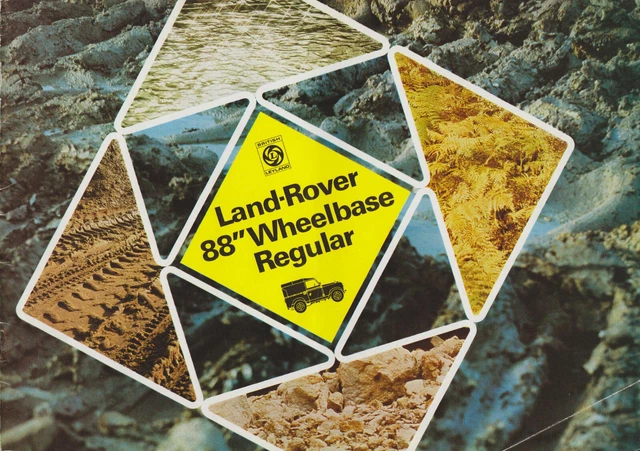 LAND ROVER SERIES III 88" 1974-76 Original Sales Brochure Pub. No