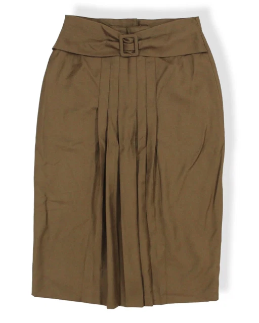 Jupe Vert Pure Laine
