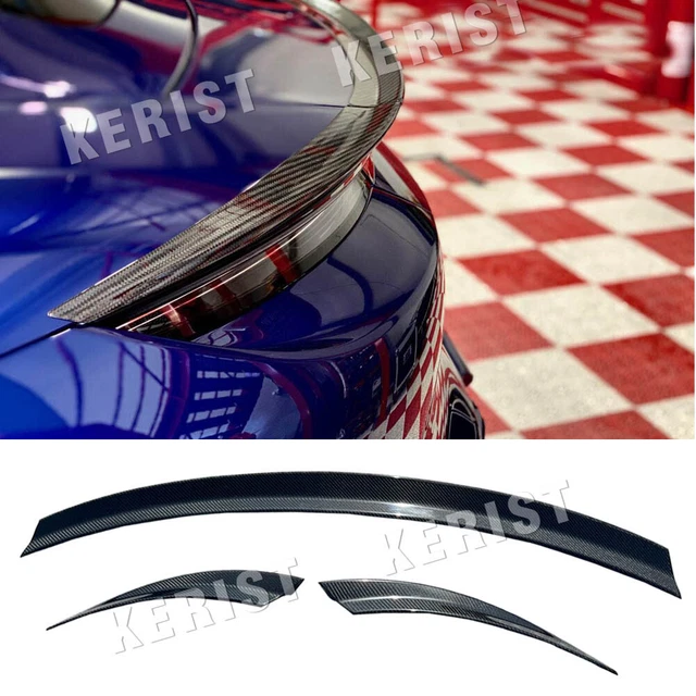 Spoiler Lèvre Arrière Pour Peugeot 508 - Fibre De Carbone/Noir, 121cm, Installation Facile - 3