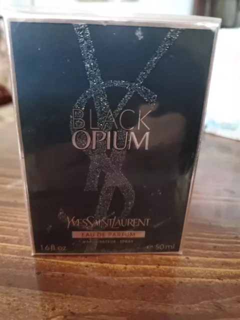 Yves Saint Laurent Black Opium Eau de Parfum Spray for Women, 1.6 oz  Sealed Box
