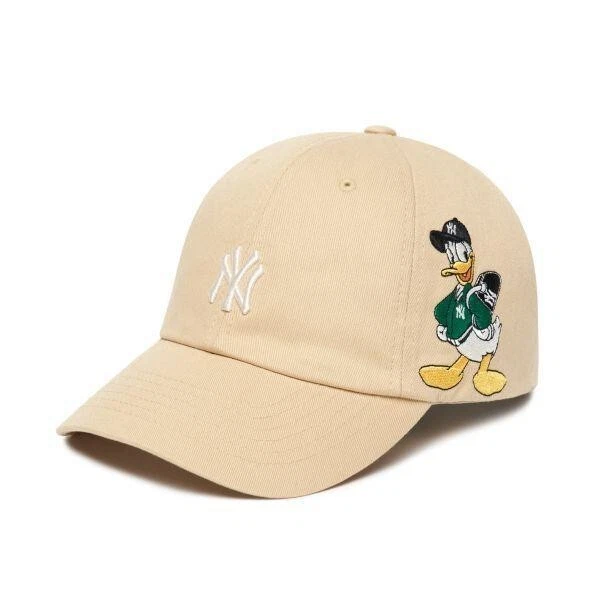 MLB X Disney Donald Duck Ball Cap 3ACPD011N beige