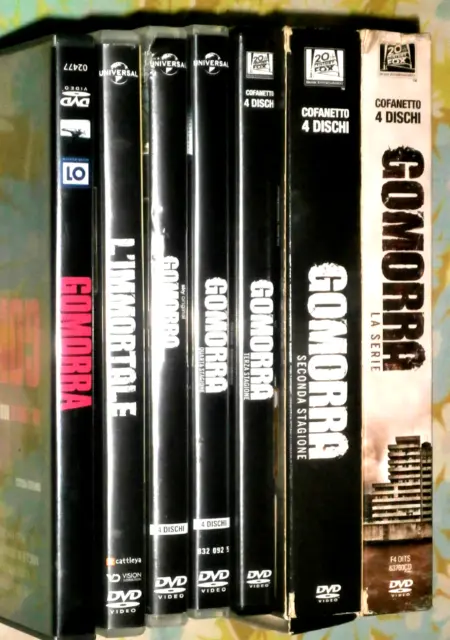 Gomorra  La Serie  Completa  Stagioni 1 /5 + L'Immortale + Il Film  21 DVD