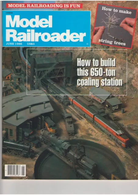 Model Railroader Magazine June 1986