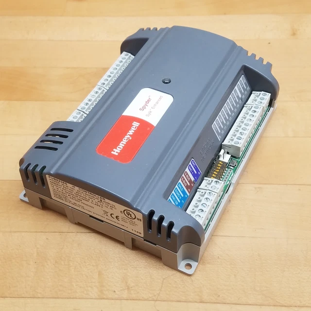 Honeywell PUB6438S Spyder Controller, 20-30VAC, 50/60 HZ, 0.5Amp, Class 2 - USED