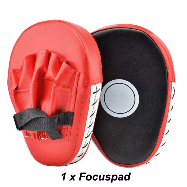 Curved Focus Pad Mitt,Hook and Jab Punching Training Kick Boxing Muay Thai MMA