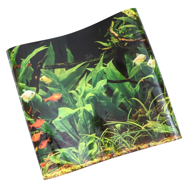 Tank Background Sticker Fish Tank Waterproof Wall Sticker 3d Picture