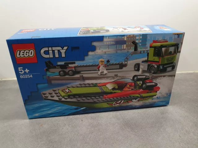 LEGO City 60288 Le transport du buggy de course, Jouet Camion Voiture