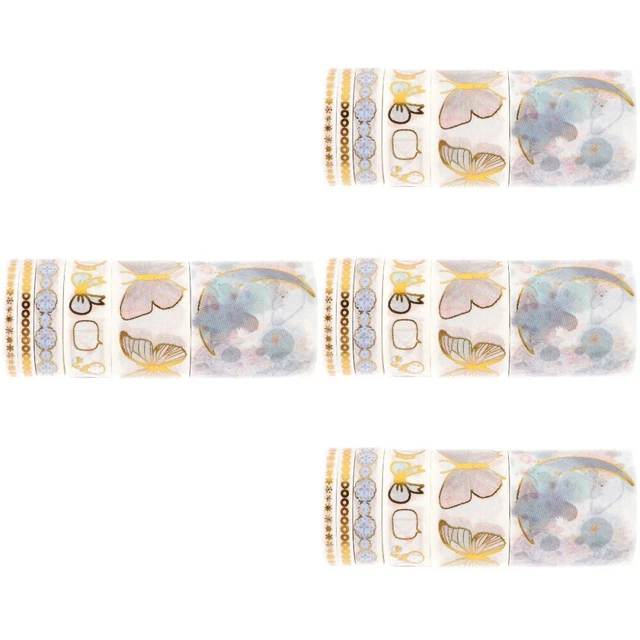 24 rollos hágalo usted mismo regalo de manualidades cinta washi delgada por artesanía