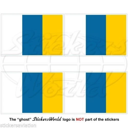 CANARIES ÎLES Civil Vol Drapeau Espagne Islas Canarias 50mm