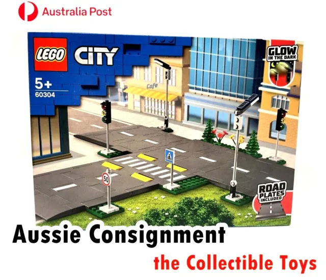LEGO City 60304 Road Plates Building Toy Set Sealed Box NIB Unopened