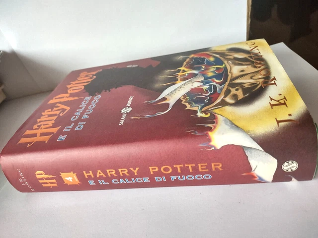 Libro Harry Potter E Il Calice Di Fuoco HARRY POTTER E Il Calice Di Fuoco Prima Edizione Salani Ed. 2001 J.K