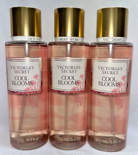 3 Cool Blooms Victoria's Secret Fragrance Mist 8,4 oz