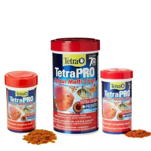 TetraPro Couleur Multi-Crips Premium Complet Poisson Nourriture Tropical Chips