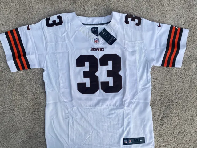 Cleveland Browns NFL Nike weißes Trikot #33 ""Richardson"" 44 Onfield