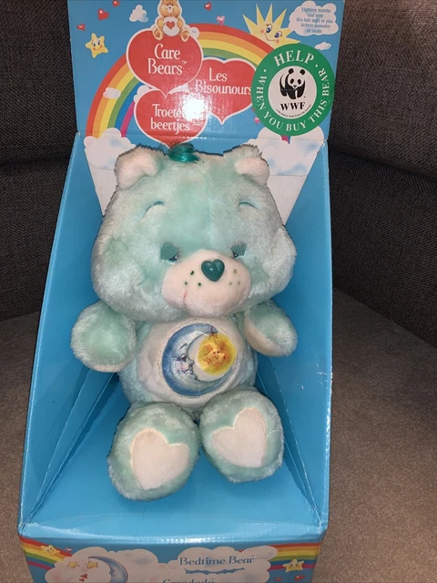 PAIRE DE PELUCHES Care Bears avec boite rare vintage Kawaii Japon EUR