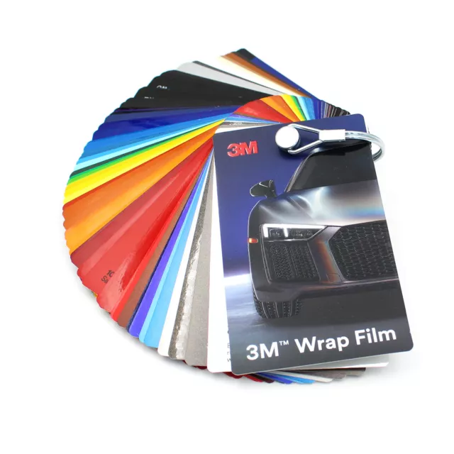 Nuancier de Couleur 3M Wrap Film 2080/8900 Di-Noc 8900 580E Scotchcal 2