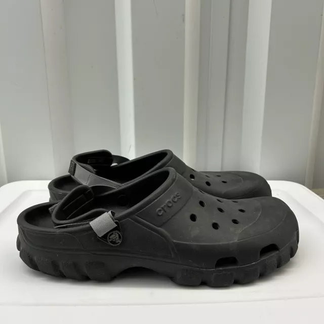Crocs Offroad Sport Clog Unisex  Black Mens 15 Adjustable Strap