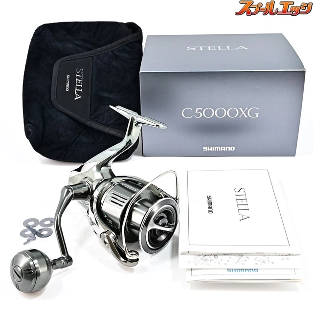 shimano 22 stella c5000xg Spinning Fishing Reel  GT FIGHT CLUB InfinityXross Delivers a more durable gear construction than the highly acclaimed Hagane gear SHIMANO STELLA FK C5000XG 2022