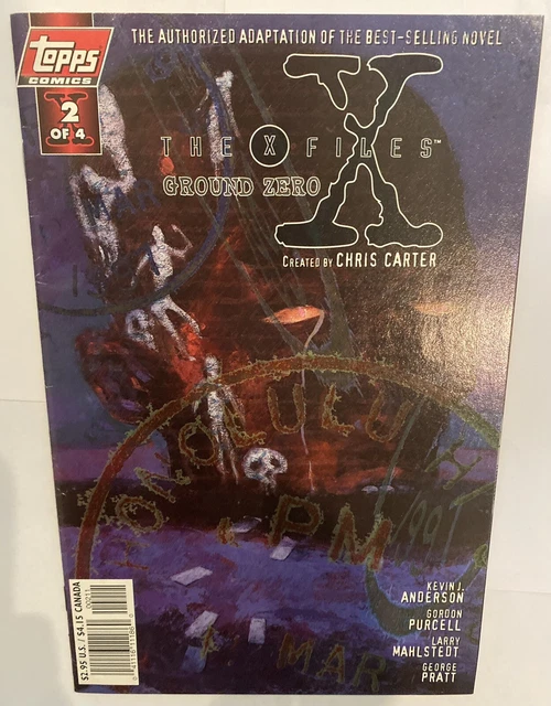 Topps The X-Files Comic Vol. 1 #2 “Ground Zero 2 Of 4” (1998) VF