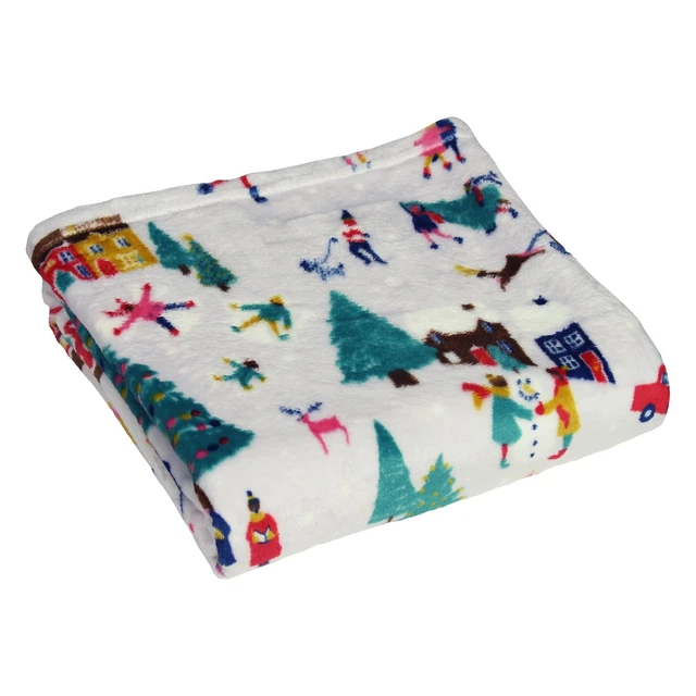 Furn  Manta Decorativa Christmas Together (RV2403)