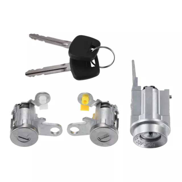 Allumage Interrupteur Serrure Cylindre, pour Toyota Métal avec 2 Touches 1 Kit