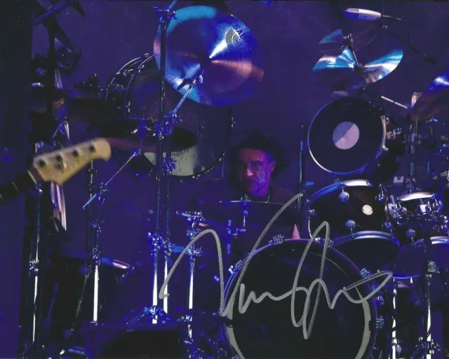 VINNY APPICE Signed Autographed 8x10 Photo Drummer Black Sabbath Dio Heaven & He