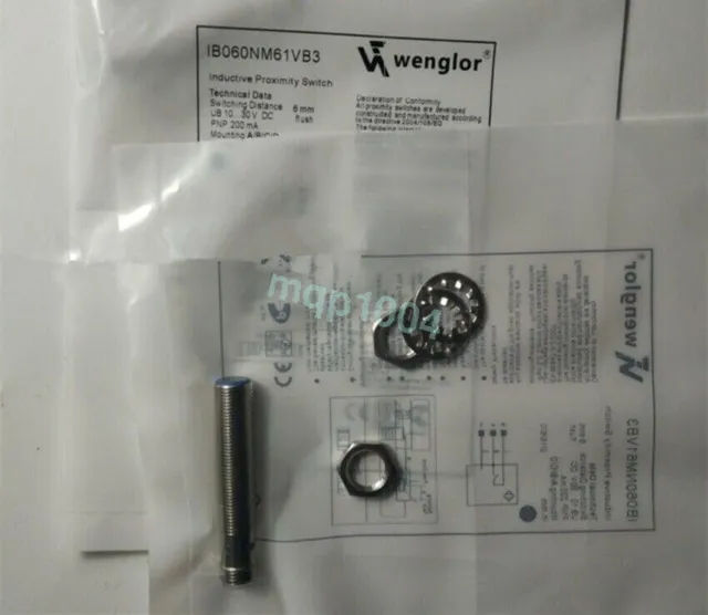 1PC New Original Wenglor Proximity Switch Sensor IB060NM61VB3