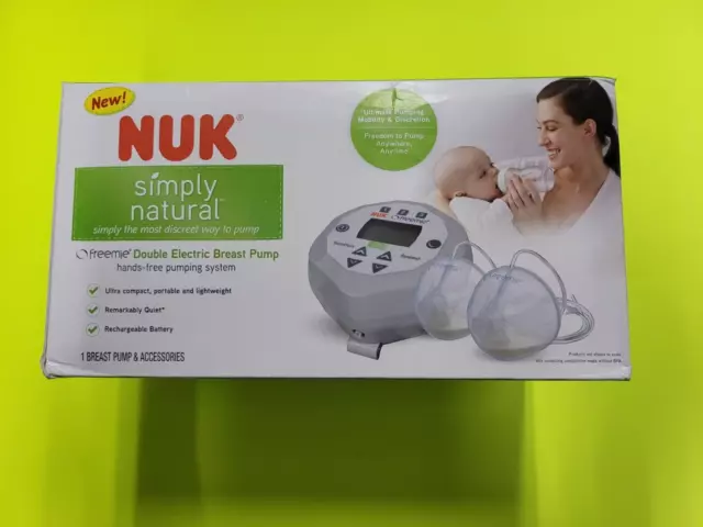 NUK Simply Natural Freemie Double Electric Breast Pump (Walmart Exclusive)