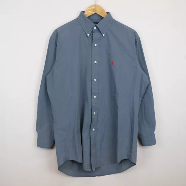 Camicia Ralph Lauren Taglia M Uomo Logo Maniche Lunghe Cotone Casual Pratico Man