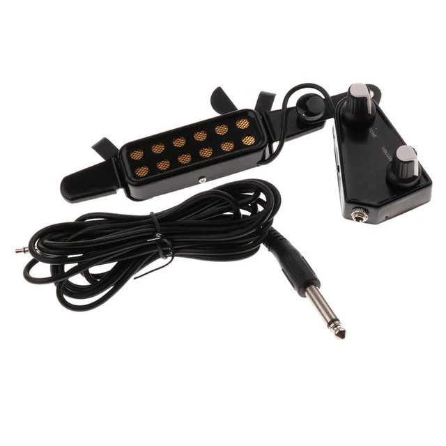 Micro Guitare Acoustique SG Store Avec Câble 42.5 Cm - Compatible Guitare, Ukulélé, Violon - Interface 1.3/3.1 Cm