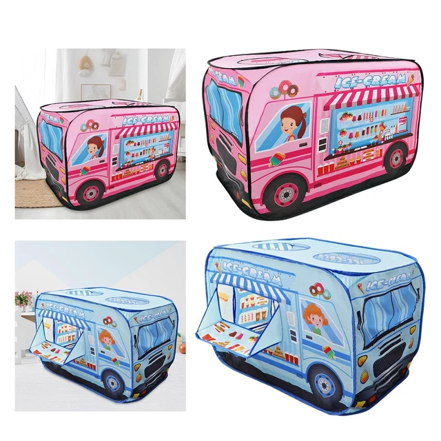 Tente pour enfant - Maison de jeu d'intérieur - Princesse rose - 120 x 100 x 130 cm - Montage rapide et portable - Tente 2 en 1 | Leroy Merlin