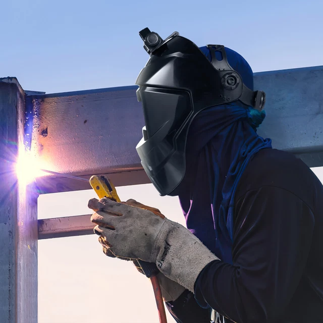 Set 2 Welder Helmet -mounted Mask Headset Protective Film 3