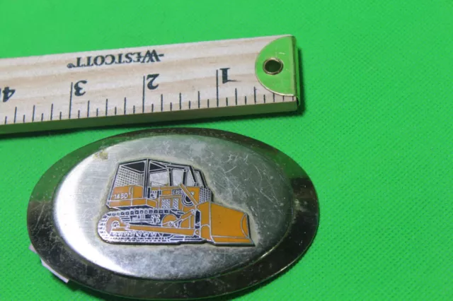 Case 1450 Crawler Tractor Dozer Bulldozer Enamel  Belt Buckle