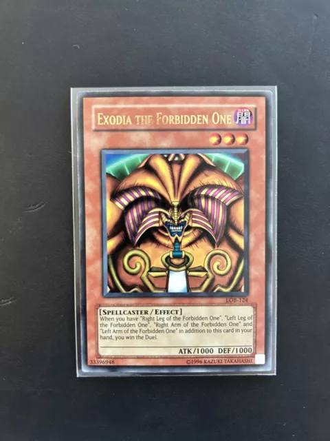 Yugioh - Exodia the Forbidden One LOB-124 Unlimited