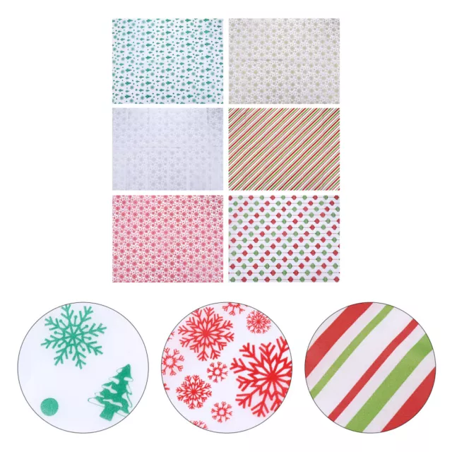 60 Pcs Wrapping Paper Christmas Packing Sydney