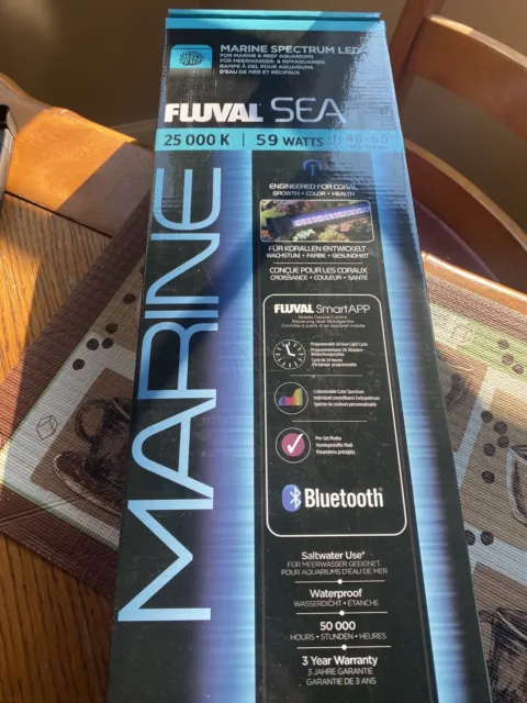 Sea & Marine (48" - 60") Spectrum Bluetooth LED (59 watt) - Fluval